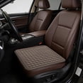 thumbnail image 2 of Hvmvliv 15X15in Car Seat Cushion,Ventilation Summer Cool Cushion,Fast Heat Dissipation,Pore-Friendly Material,Supports Hips Evenly,Suspended Breathable Design,Sedentary Not Deformed Brown, 2 of 8