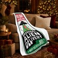 thumbnail image 3 of Holiday Landing Zone UFO Poster, Funny Christmas Style for Alien Lovers, Seasonal Alien Delivery Scene and Christmas Gift, Cozy Flannel Blanket for Sofa and Game Room, Sci Fi Home Decor, 3 of 9