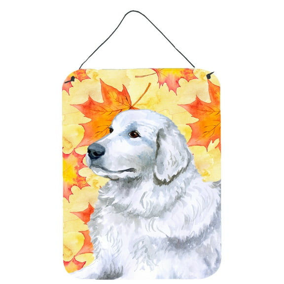 Maremma Sheepdog Fall Wall or Door Hanging Prints Yellow