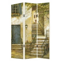 1" x 48" x 72" Multi Color European Promenade  Screen