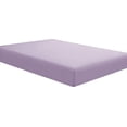 thumbnail image 4 of Fitted Sheet 1 Piece - 400 Thread Count & Breathable Fits Upto 14" Deep Pocket, 100% Egyptian Cotton Extra Long & All Around Elasticized Mattress Covers - Lavender Solid, King Size, 4 of 6