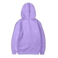 thumbnail image 5 of SgJHXb Chandail à Capuchon et Chandails en Molleton pour Filles pour l'Hiver Tenue Décontractée Col Rond Imprimé Lettre Chandail pour Enfants de 2 à 13 Ans Activités Extérieures et Confort Quotidien, Chandail à Capuchon pour Filles Tailles 11-12 Ans, 5 of 5