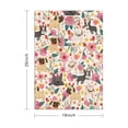 thumbnail image 3 of 6 Pcs Funny Kitchen Towels,Pug Dogs with Flowers Microfiber Dish Towels,Kitchen Tea Towels,Kitchen Towel Set (18" X 26"), 3 of 3