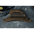 thumbnail image 6 of Le'aokuu Mens Genuine Leather Motorcycle Waist Pack Messenger Shoulder Drop Leg Bag, 6 of 8