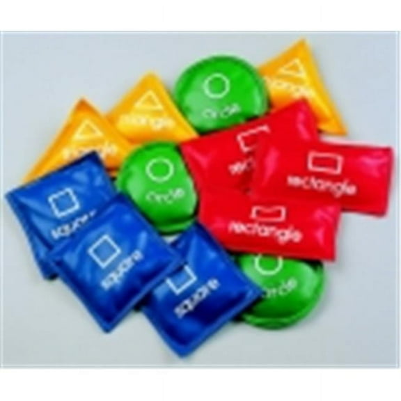 Champion Shapes Vinyl Bean Bags, Set - 12