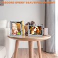 thumbnail image 4 of Picture Frames IZIDDO - Marco de fotos de cristal con purpurina (5 x 7 pulgadas, 2 unidades), 4 of 6