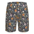 thumbnail image 6 of Naloa Wildflowers Men's Beach Shorts, Surfing shorts, Swim trunks, Quick Dry Swim Trunks for Surfing Beach Fun - XX-Large, 6 of 9