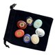 thumbnail image 1 of Piedra preciosa de cristal Sunnimix 7 Uds Colorida con Símbolo de Grabado y Bolsa de Almacenamiento, 1 of 7