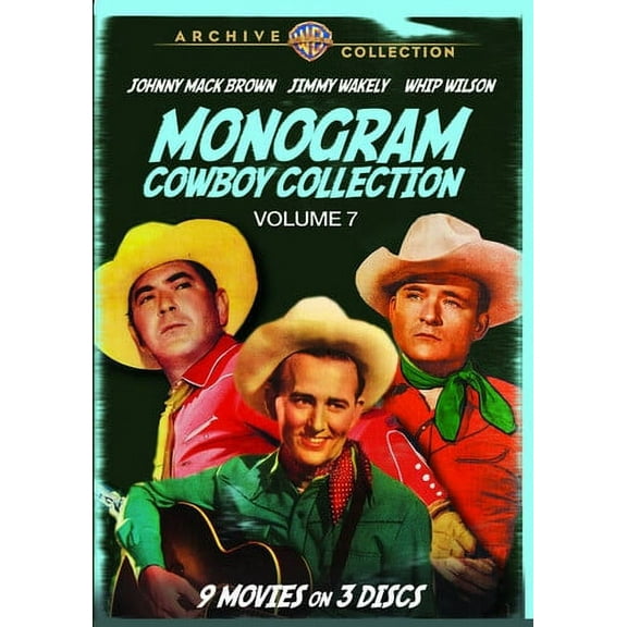 Monogram Cowboy Collection: Volume 7 (DVD), Warner Archives, Western