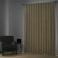 thumbnail image 2 of Half Price Drapes Ginger Bellino Textured Faux Linen Room Darkening Curtains For Bedroom & Living Room Curtains(1 Panel), 50W X 108L, 2 of 12