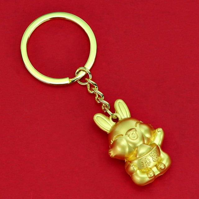 WEUVEB 3Ud Llavero Dorado Decorativo Para Y Llaves Material Resistente Uso Diario