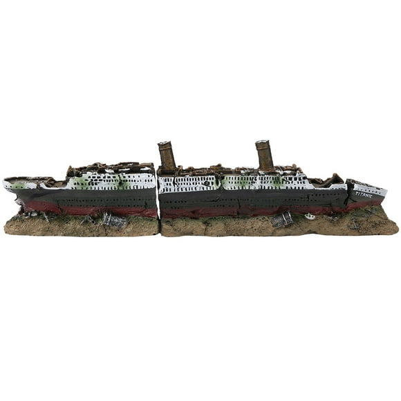 Wrecked Boat Ship Ornament,Titanic Lost Wrecked Boat Decoration Ornament Built for Precision