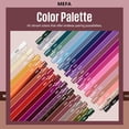 thumbnail image 4 of Kit de esmaltes de uñas en gel MEFA, 46 unidades, 42 colores, con base y capa superior, 4 of 8