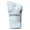 thumbnail image 2 of Yacht & Smith 60 Pairs of Kids Sports Crew Socks, Wholesale Bulk Pack Sock for Boys & Girls, by SOCKS'NBULK (6-8 Boys, White), 2 of 5