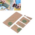thumbnail image 4 of Wallet Acrylic Stencil, Wallet Acrylic Templates High Hardness Precise Cutting DIY High Light Transmission  For Wallet Craft Tool, 4 of 8