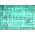 thumbnail image 1 of Ahgly Company Indoor Rectangle Persian Turquoise Blue Traditional Area Rugs, 4' x 6', 1 of 4