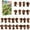C, variant on TIELUTT 2D Interesting Sausage Dog Phone Charging Port Dirt Proof Battery Christmas Lights Timer Outdoor Lighted Branches with Timer Battery Kitchen Clock Timer Countdown Calendar Tear off Year Study