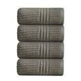 thumbnail image 2 of HBBKVI 4 Pack Super Soft Cotton Bath Towels 13" × 28", Thickened Towels for Pool Beach Bath Gym, Highly Absorbent Quick Dry Towels Gray, 2 of 7