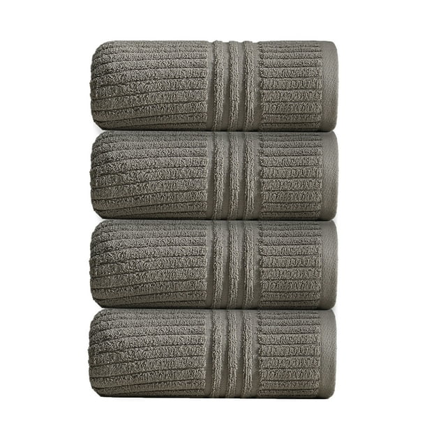 Toallas para Baño 4 Juegos de Toallas de Baño, Juegos de Toallas Absorbentes Gruesas Y Suaves, 4 Toallas de Regalo para Lavar la Cara Del Hogar
