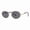 Gold (Black), variant on Oval Sunglasses Retro Small Frame UV400 Unisex Vintage Shades Gold, Black