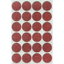 Royal Green RED Sparkly Color Coding 1 Round 25 mm - Circle Glitter Stickers - one inch Rounds Sparkles Sticker - 360 Pack