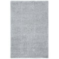 thumbnail image 2 of SAFAVIEH Ultimate Atanas Solid Plush Polyester Shag Area Rug, Silver, 3' x 5', 2 of 4