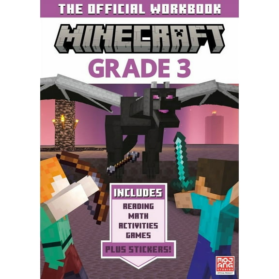 Official Minecraft Workbook: Grade 3 (Paperback)