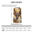 thumbnail image 4 of Honeii Golden Horned White Dragon print basktball shirt for men and women, Unisex basketball jersey for Theme party-Large, 4 of 6
