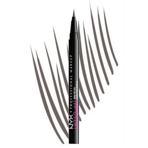 Bolígrafo para cejas NYX Lift & Snatch! Gris-negro NYX Professional Makeup NYX PROFESSIONAL MAKEUP