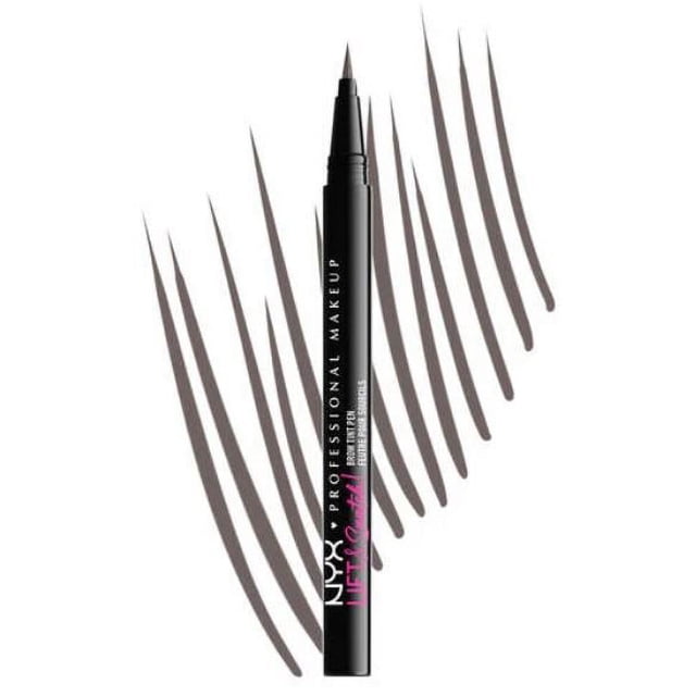 Bolígrafo para cejas NYX Lift & Snatch! Gris-negro NYX Professional Makeup NYX PROFESSIONAL MAKEUP