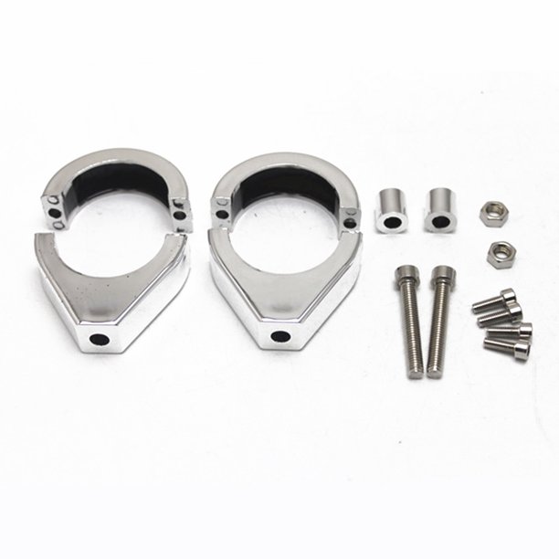 Sidaley 1 par de soportes de luz de giro, estante de señal de giro multifuncional útil, material de aluminio resistente y práctico, suministro para el Accesorios para motos Sidaley VI002416-00