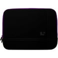 thumbnail image 2 of SUMACLIFE Microsuede Compact Padded Carrying Sleeve with Rear Pocket for 14", 15", 15.6" inch Notebook / Ultrabook / Laptop Devices, 2 of 7