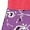 Purple, variant on Hxshgdsn Womens Pants Summer Casual Elastic Waist Capris Leggings Boho Floral Print Lightweight Stretch Slim Cropped Yoga Pants,Light Blue,M
