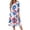White, variant on BOMYJESK Maxi Dresses for Women American Flag Floral Beach Long Dresses 4th Of July Summer Dresses Independence Day Art Print Elegant Classy Evening Dress for Party Light Blue M