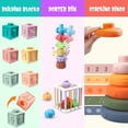 thumbnail image 3 of Toy Plunack Montessori 6 en 1 para bebés de 6 a 12 meses con dentición, 3 of 6