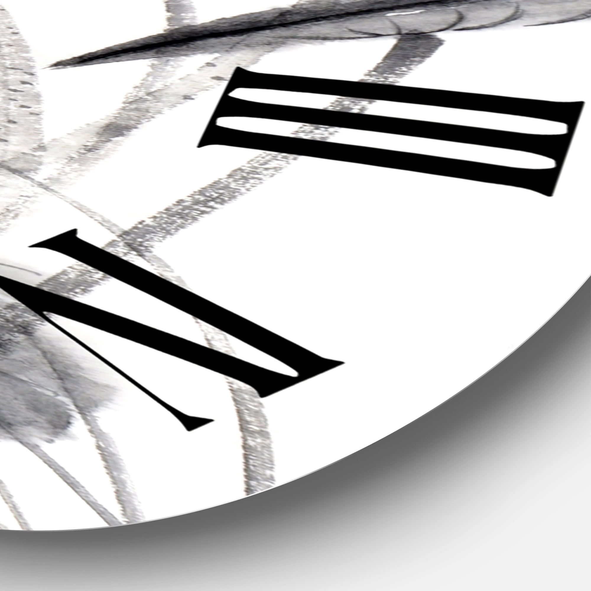 Designart 1 in Quartz Traditional Wall Clock