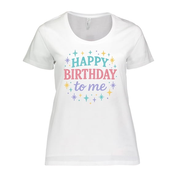 Inktastic Happy Birthday to Me Women's Plus Size T-Shirt