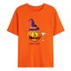 thumbnail image 1 of Camiseta de manga corta con estampado de jersey de Halloween de cuello redondo de moda informal para hombre Pompotops  oipoqjl33368, 1 of 3