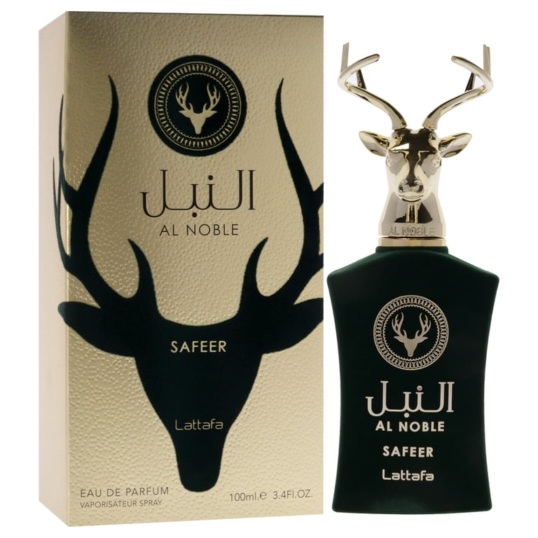 Lattafa, Al Noble Safeer, 3.4 oz EDP Spray, Woody Fragrance