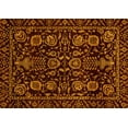 thumbnail image 1 of Ahgly Company Indoor Rectangle Abstract Yellow Modern Area Rugs, 4' x 6', 1 of 4