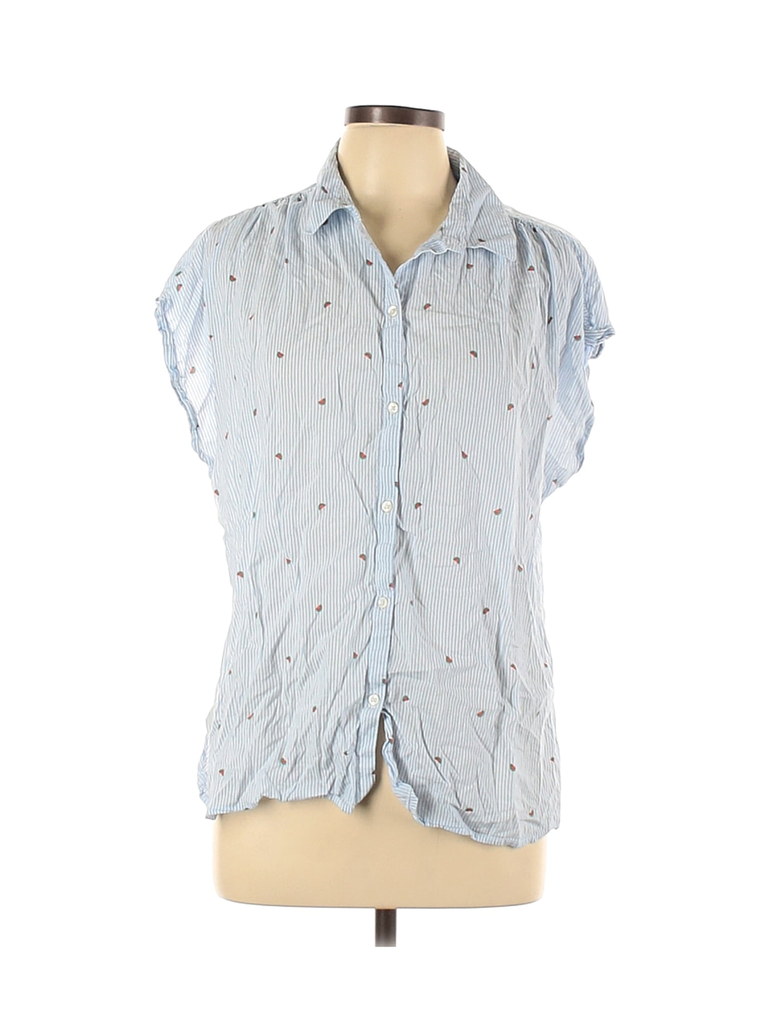 XL Short Sleeve Button-Down Shirt 