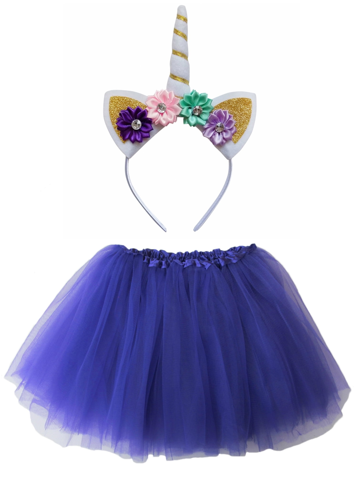 unicorn headband and tutu