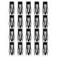 thumbnail image 1 of 20 pinzas de metal para el pelo para mujer, pasadores antideslizantes, pinzas para el pelo fino, accesorios para el cabello negro para peinado y uso en salón, 1 of 4
