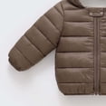 thumbnail image 4 of fatyb Toddler Winter Coat Baby Boys Girls Hooded Lightweight Quilted Jacket Full Zip Puffer Coat Outerwear, 4 of 5
