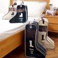 thumbnail image 3 of Zapatos de bolsa de arranque alta reutilizable zapatillas de deporte con cremallera de deporte botas protector de botines para adultos para adultos para niños seitruly HA011885-02, 3 of 7