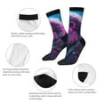 thumbnail image 3 of KLL Hip-Hop Glasses Gorilla Print Cool Socks Men's Women's Crew Socks Funny Crazy Novelty Stockings, 3 of 6