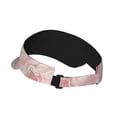 thumbnail image 2 of This Unisex Sunshade Open-Top Hat Features An Open-Top Design That Is Not Stuffy And Has A Curved Eave Pink Marble_21256_3, 2 of 8