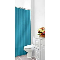 Shower Curtain Liner Turquoise Machine Washable Vinyl