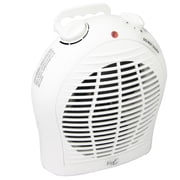 Vie Air 1500W Electric 2 Speed Adjustable Thermostat Fan Heater for 120-150 sq ft