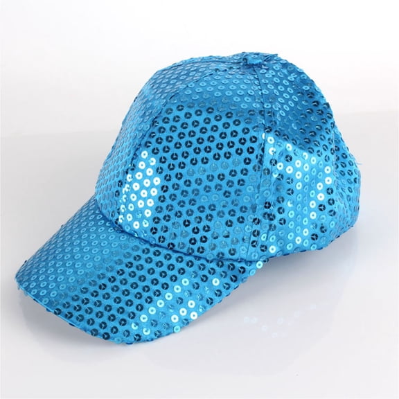 HONHUZH Summer Hats Unisex Mesh Baseball Hat With Sequin Detail Adjustable Summer Sports Cap